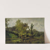 Flemish Landscape by Carlos de Haes