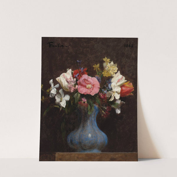 Fleurs, camélias et tulipes by Henri Fantin-Latour