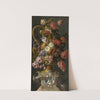 Fleurs dans un vase en bronze by Claude Huilliot