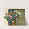 Fleurs Dans Un Vase Rouge (circa 1880-81) by Paul Cézanne