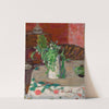 Fleurs et carafe by Pierre Bonnard
