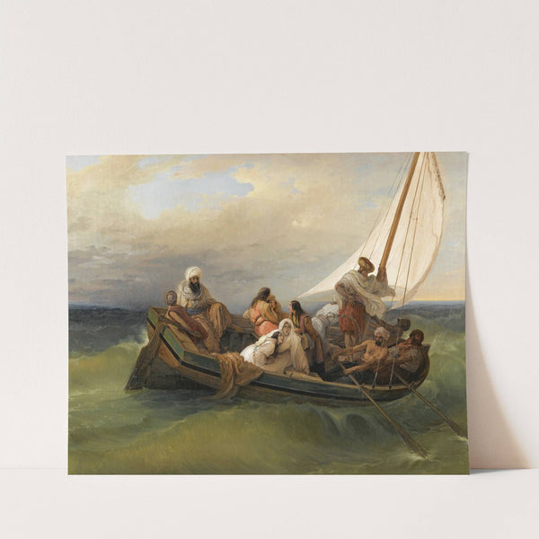 Flight from Chios (1839) by Francesco Hayez