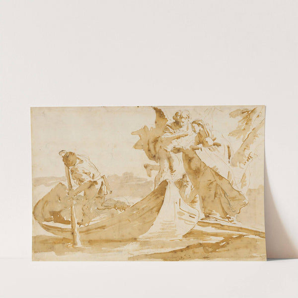Flight into Egypt (1725–1735) by Giovanni Battista Tiepolo