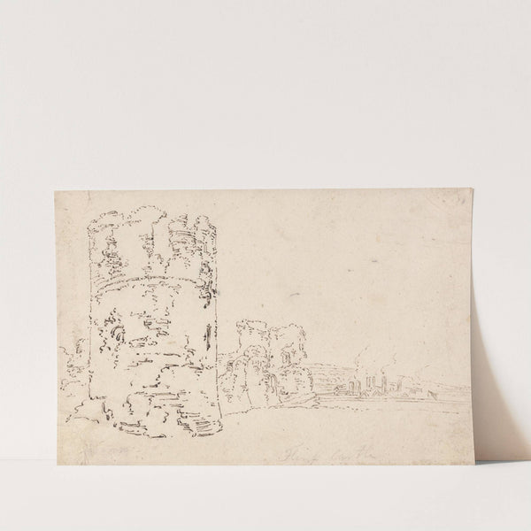 Flint Castle by Thomas Girtin