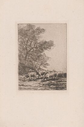 Flock of sheep (1875_1856-1897)