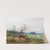 Flock of Sheep with Shepherd in an Open Landscape by Raimund Ritter von Wichera