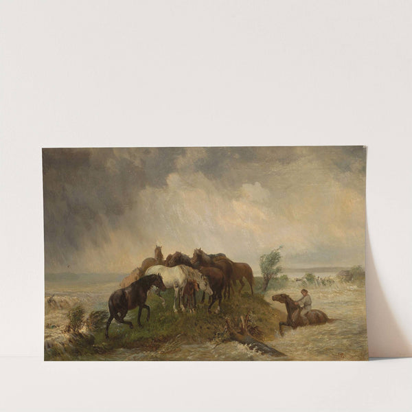 Flood by Józef Jaroszyński