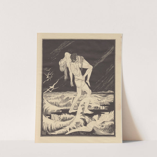 Flood (1923) by Ephraim Moses Lilien