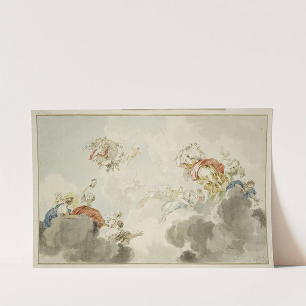 Flora and Zephyr by Jacob de Wit
