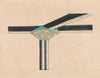 Floral design for pier, capital, and ceiling.] [Perspective elevation drawing (1910)