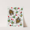 Floral design for printed textile Pl I by Anonymous