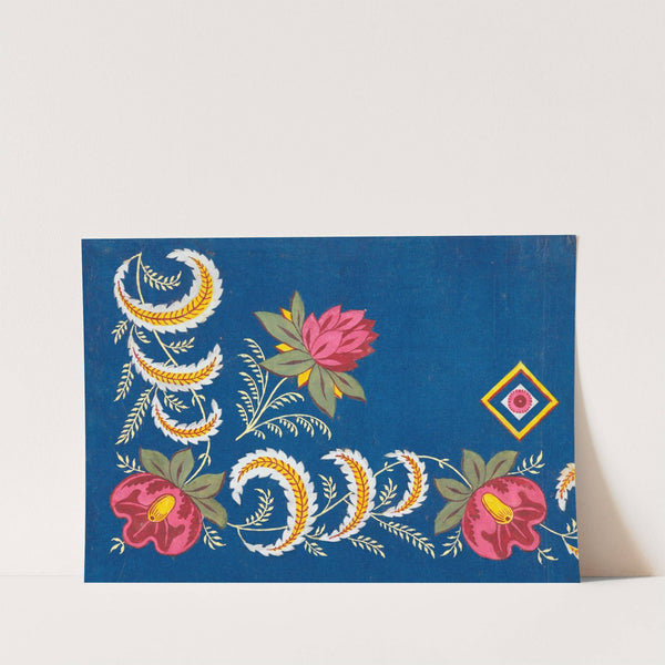 Floral design for printed textile Pl XXVI by Anonymous