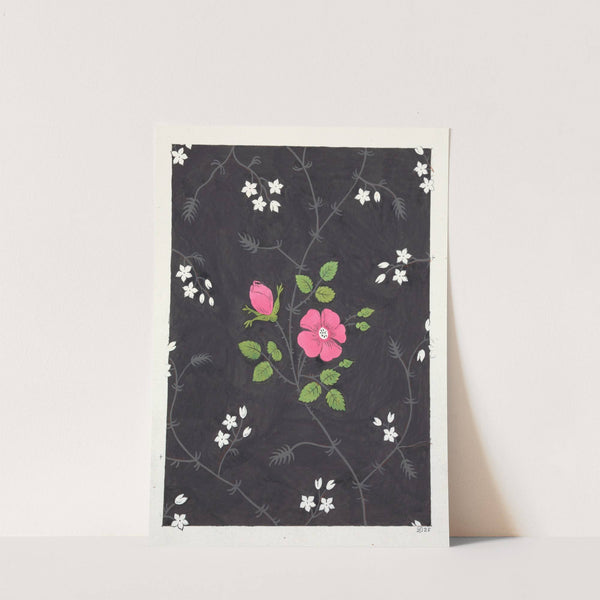 Floral design for printed textile Pl XXXIX by Anonymous