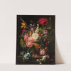 Floral Still Life by Adrien Joseph Verhoeven-Ball
