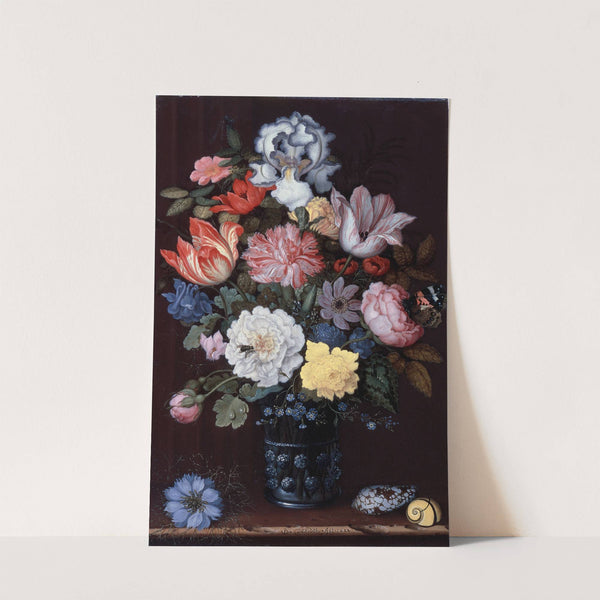 Floral Still Life with Shells (1622) by Balthasar van der Ast
