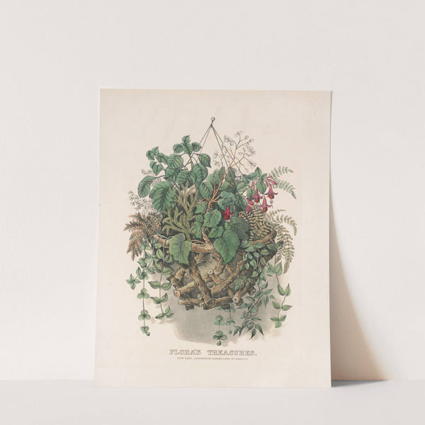 Flora’s treasures by Currier & Ives.
