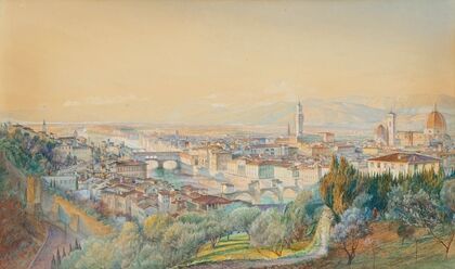 Florence, from the south-east