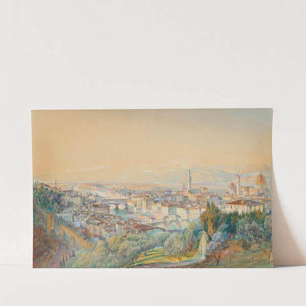 Florence, from the south-east by John Wharlton Bunney