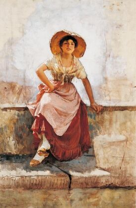 Florentine Flower Girl