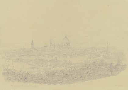 Florenz von S. Miniato al Monte aus gesehen