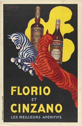 Florio et Cinzano, les meilleurs apéritifs (1930)