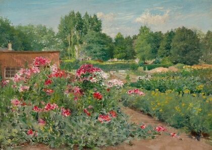 Flower Beds, Central Park (circa 1890)