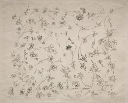 Flower designs for plates and borders (no. 14)