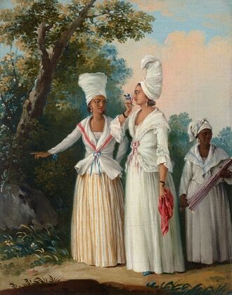 Flower girls of Dominica