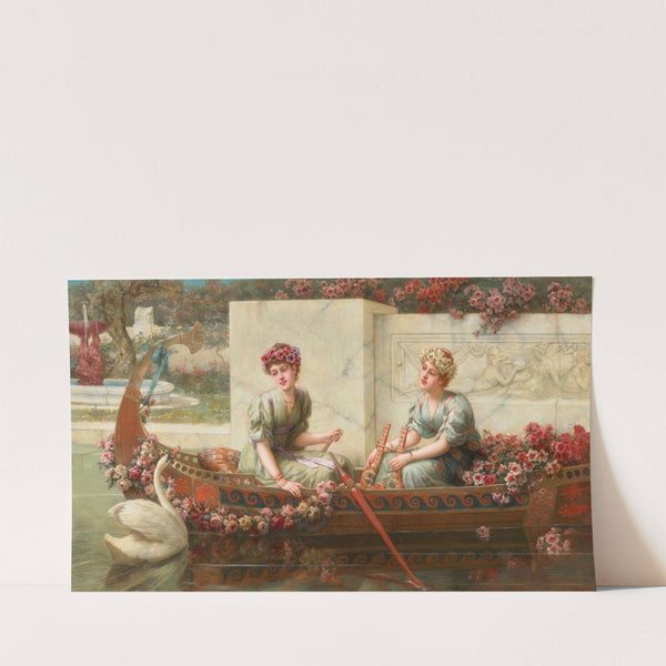 Flower maidens by Emile Eisman-Semenowsky