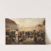 Flower Market in Krems by Emil Barbarini