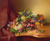 Flower Piece With Parrot