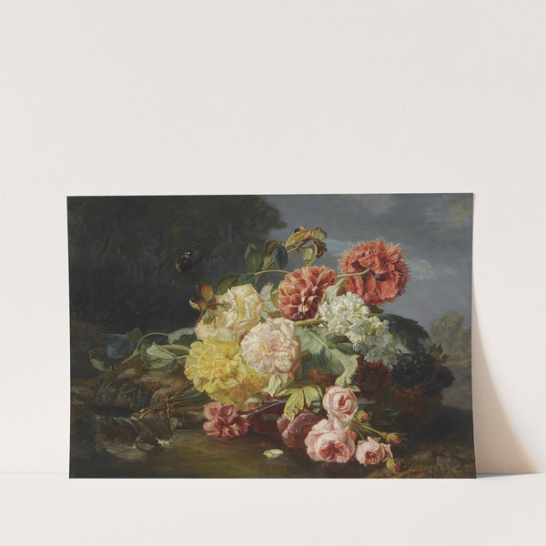 Flower still life by Jean-Baptiste Robie