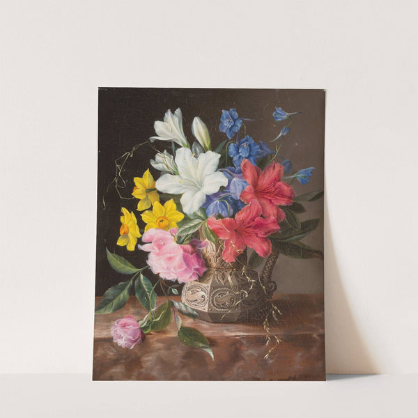 Flower still life (1848) by Georgius Jacobus Johannes van Os