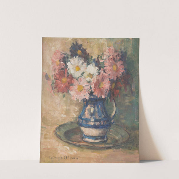 Flower still life by Georges Morren