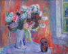 Flower Vase in red Interior