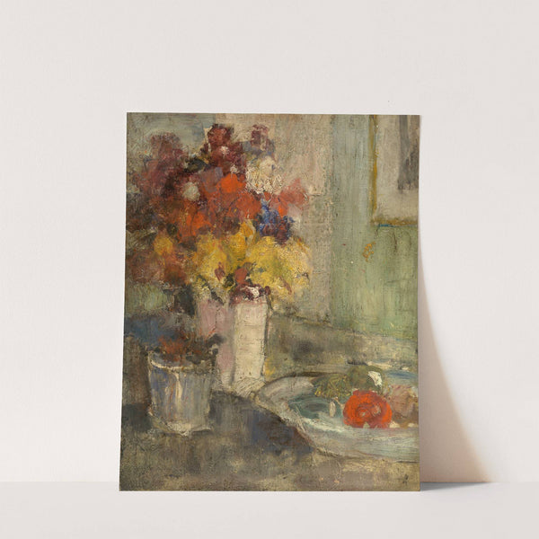Flowers by Auguste Oleffe