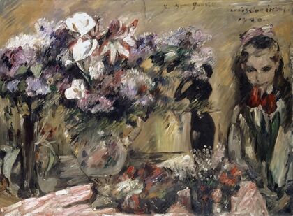 Flowers And Daughter Wilhelmine
