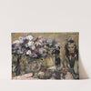 Flowers And Daughter Wilhelmine (1920) by Lovis Corinth