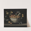 Flowers and Fruit in a China Bowl by Juan de Zurbarán