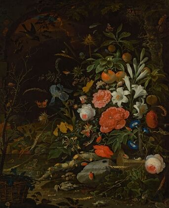 Flowers and tiny creatures – Vanitas