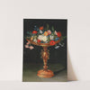 Flowers in a gilded tazza by Jan Brueghel the Younger