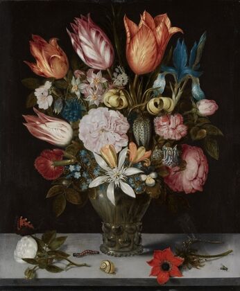 Flowers in a Glass