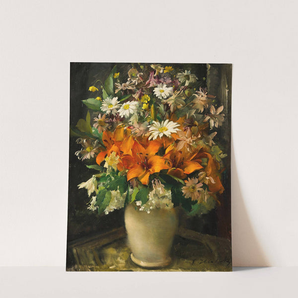 Flowers in a Vase by František Hladík