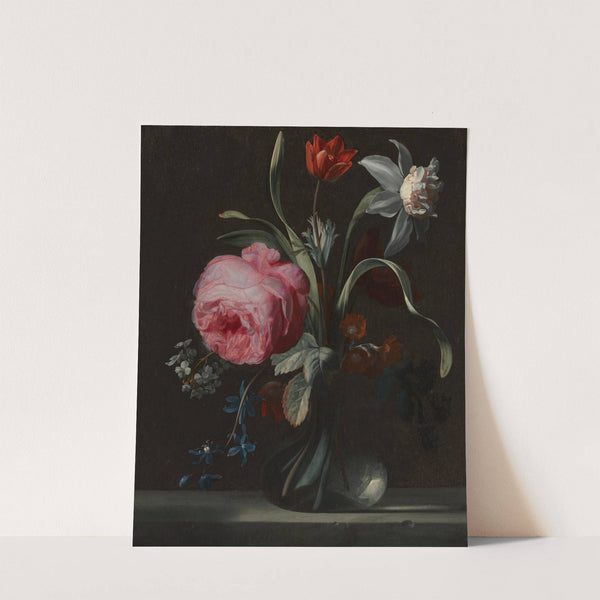 Flowers in a Vase (c. 1669) by Simon Verelst