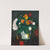 Flowers in a Vase and Apple by George Leslie Hunter