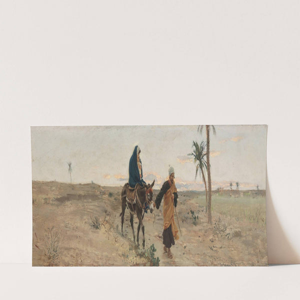 Flucht nach Ägypten (1904) by Raffaello Sorbi