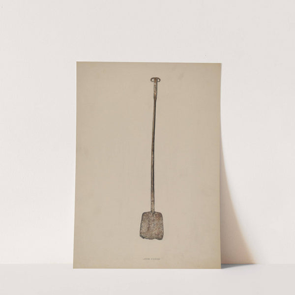 Flue Shovel by John Cooke