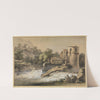 Flußlandschaft bei L&#039;Arbresle im Lyonnais by Jean-Jacques de Boissieu