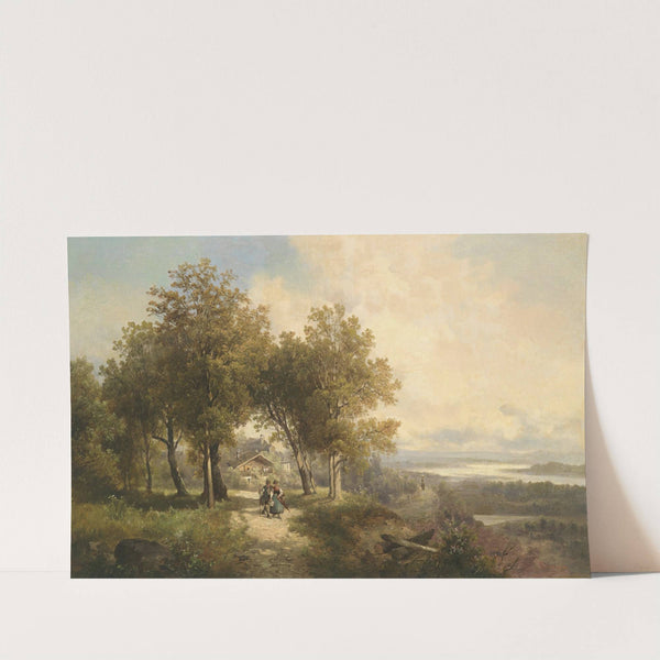 Flusslandschaft by Josef Thoma