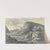 Flusstal mit Kapelle und Wanderer by Louis Gurlitt
